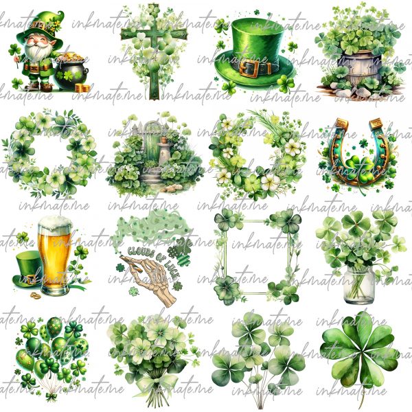 St patricks day png Mega Bundle, Retro St Patricks png designs bundle, St patricks day png, St patty's png bundle, png file for sublimation