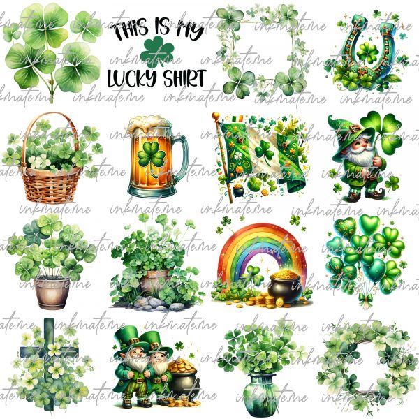 St patricks day png Mega Bundle, Retro St Patricks png designs bundle, St patricks day png, St patty's png bundle, png file for sublimation