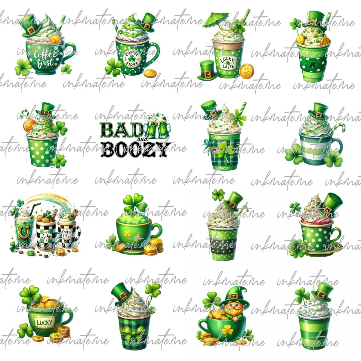 St patricks day png Mega Bundle, Retro St Patricks png designs bundle, St patricks day png, St patty's png bundle, png file for sublimation