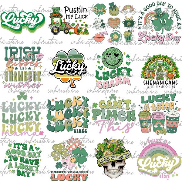 St patricks day png Mega Bundle, Retro St Patricks png designs bundle, St patricks day png, St patty's png bundle, png file for sublimation