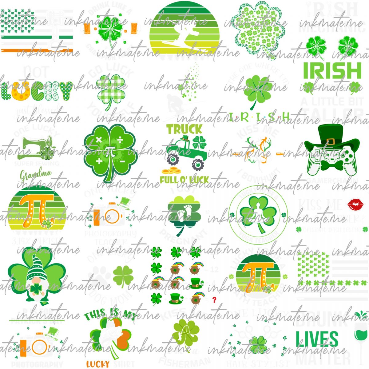 St patricks day png Mega Bundle, Retro St Patricks png designs bundle, St patricks day png, St patty's png bundle, png file for sublimation