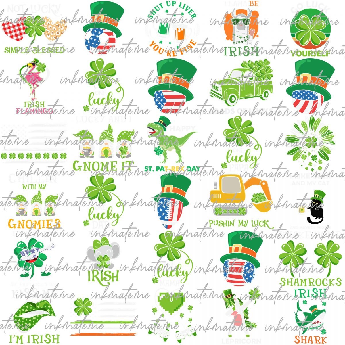 St patricks day png Mega Bundle, Retro St Patricks png designs bundle, St patricks day png, St patty's png bundle, png file for sublimation