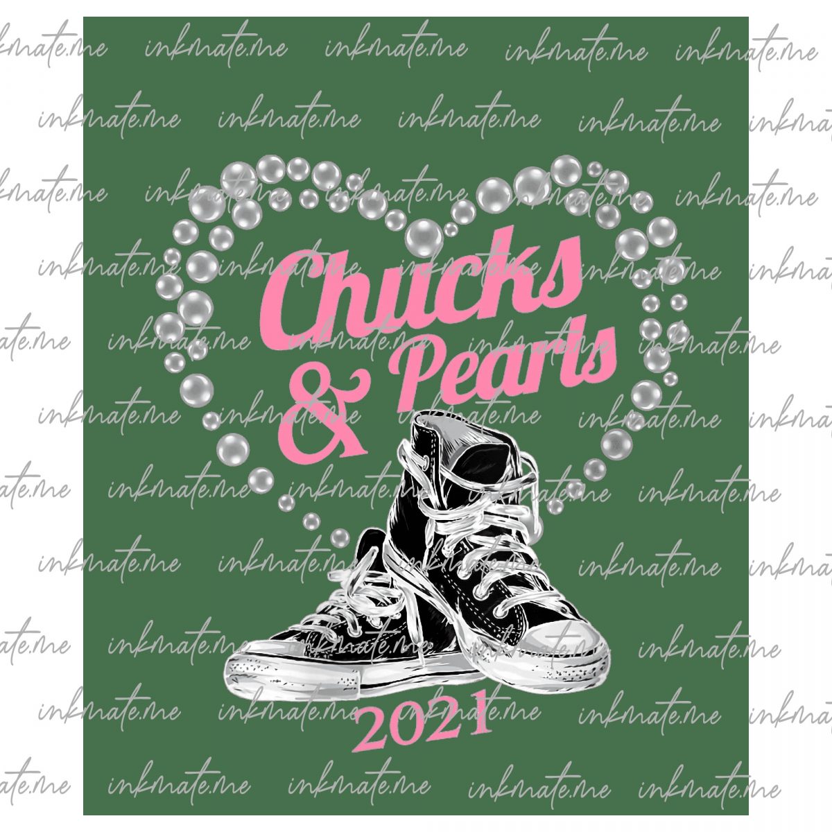 Chic Chucks, Casual Meets Classy, Elegant Pearls, Stylish Footwear