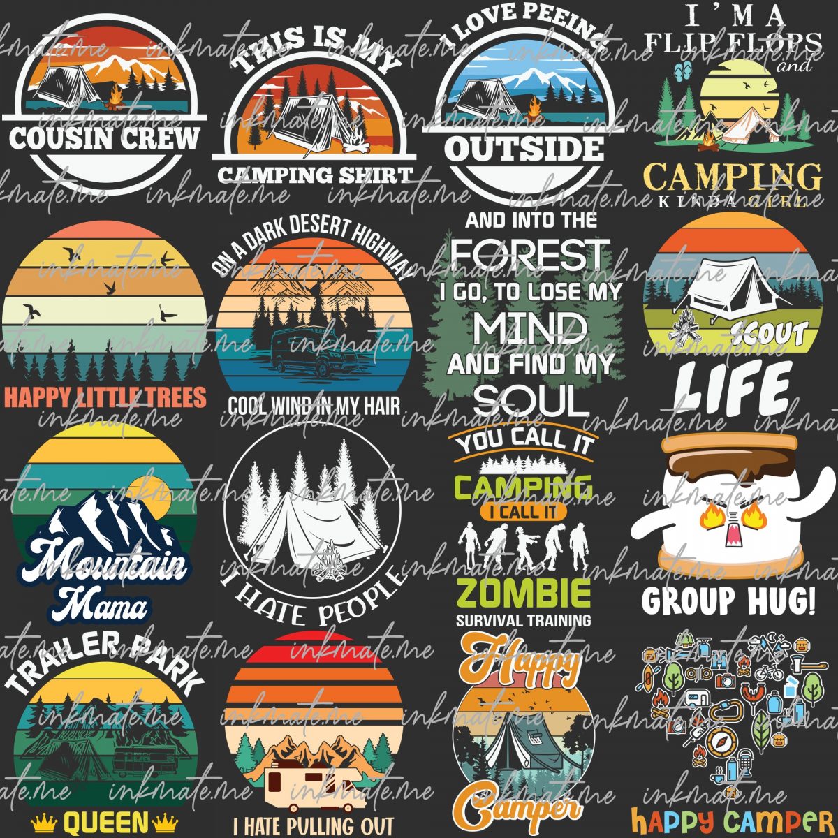 Camping PNG Bundle, Camping Quote PNG, Camping Saying Png, Funny Camping png, Camplife Quote, Camp Life PNG, Campfire png, Camping PNg