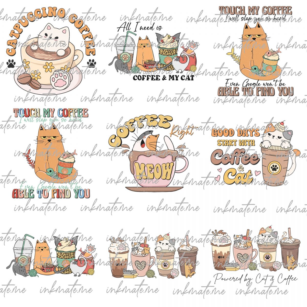 Coffee Sublimation Bundle | Coffee PNG Bundle | Funny Coffee Mom Designs for Sublimation and Print