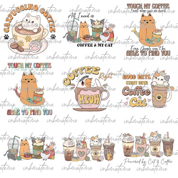 Coffee Sublimation Bundle | Coffee PNG Bundle | Funny Coffee Mom Designs for Sublimation and Print