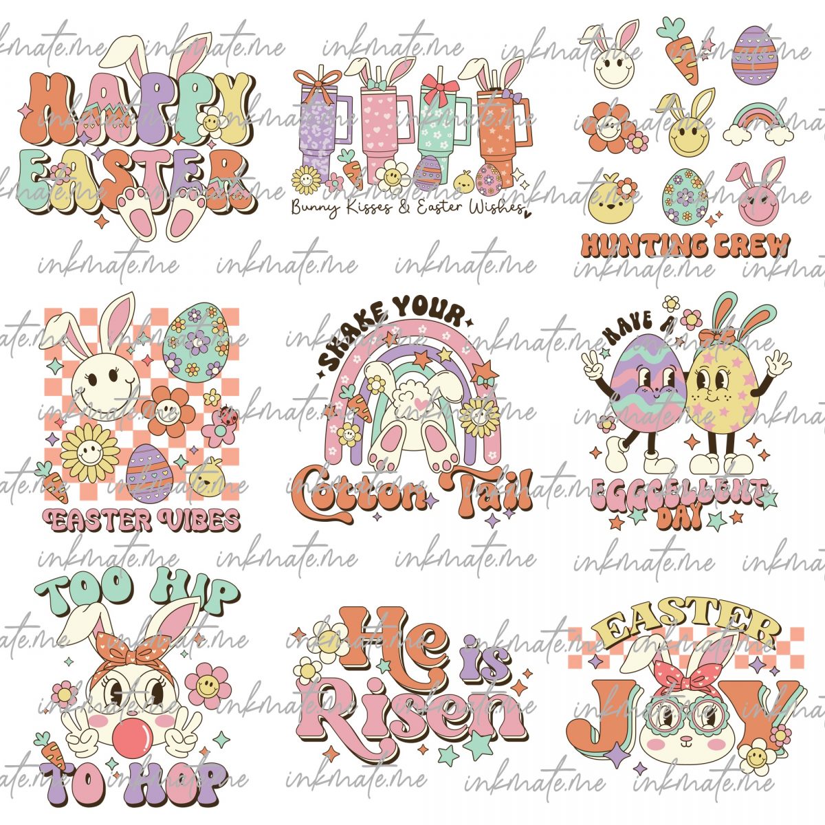 Easter Sublimation Bundle, Easter PNG, Easter Christian PNG, Easter Bunny png, Easter for Kids png, Jesus Sublimation, Christian,Sublimation