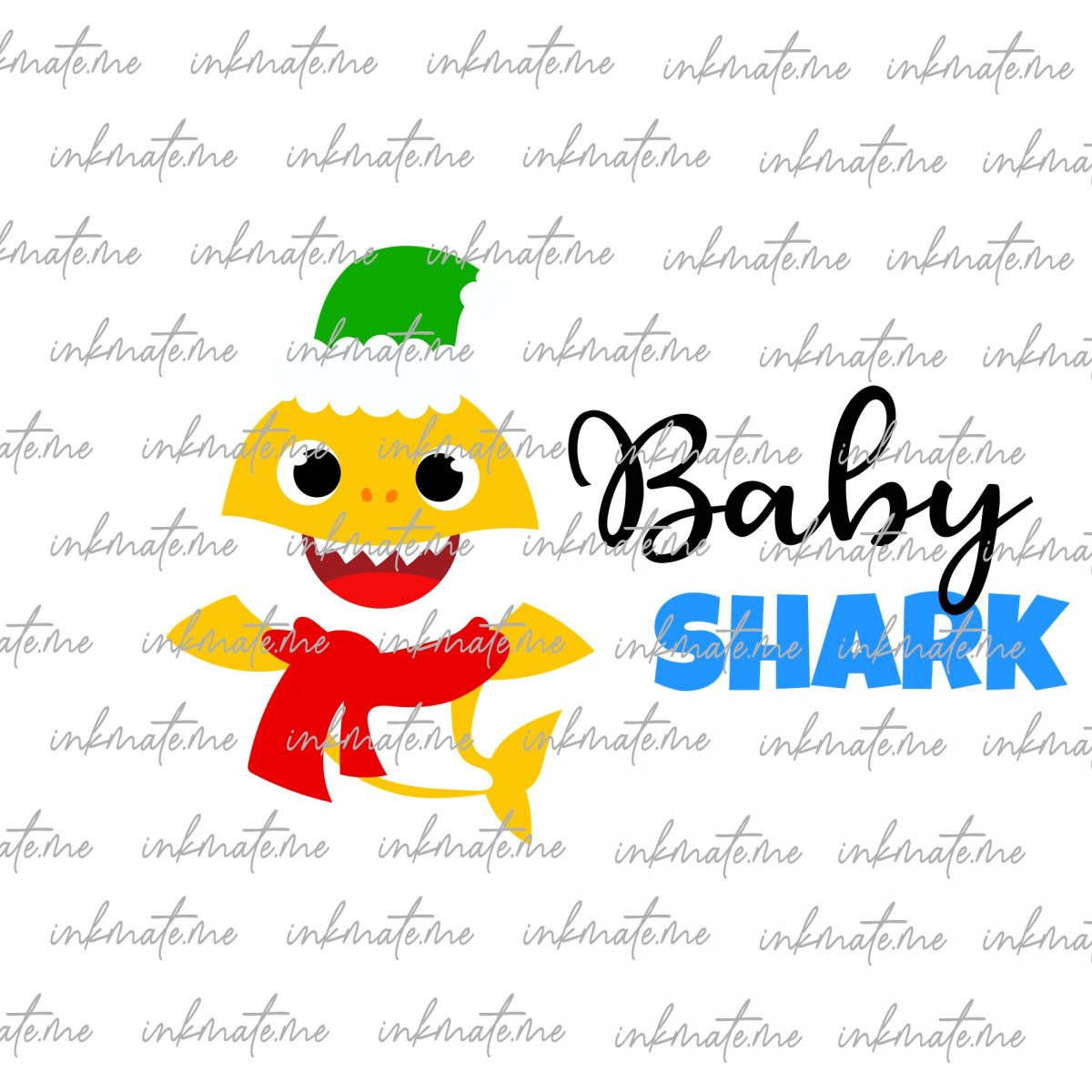 Shark Christmas Tree, Christmas with Sharks, Baby Shark Holiday, Merry Sharkmas, Shark Christmas Carols, Festive Shark, Sharky Christmas