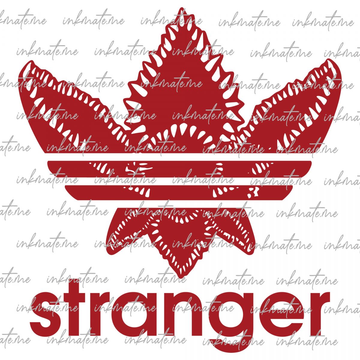 Stranger Things Art, Sci-Fi Series PNG, Stranger Things Graphic, Horror Show PNG