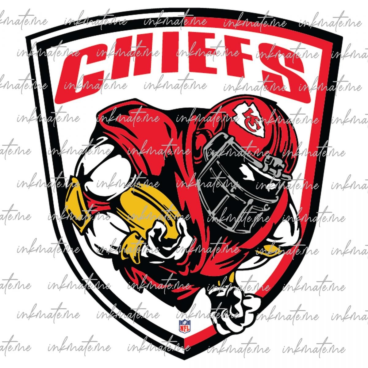 Red and Gold, Chiefs Fan Art, Kansas City Football, Chiefs Game Day, Chiefs Logo, Chiefs Touchdown, Chiefs Football