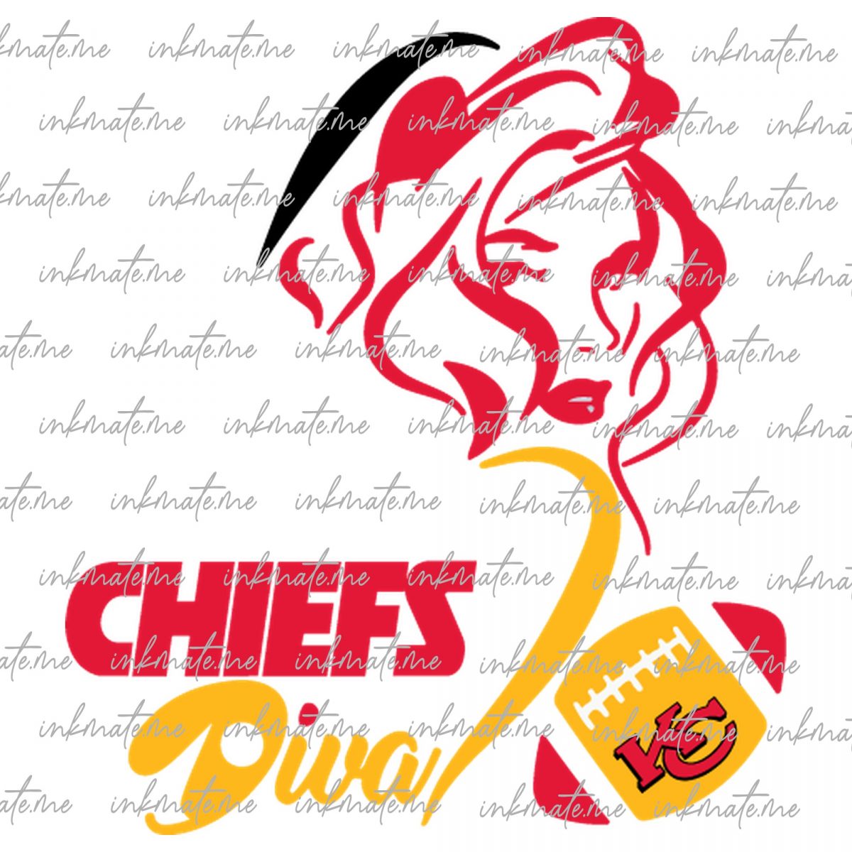 Chiefs Game Day, Chiefs Football, Chiefs Logo, Chiefs Touchdown, Chiefs Victory, Red and Gold, Chiefs Fan Art, Kansas City Chiefs