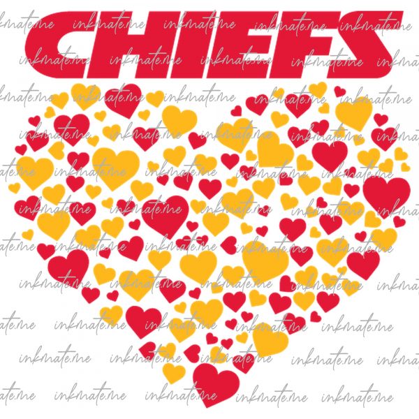 Chiefs Logo, Chiefs Football, Chiefs Victory, Kansas City Football, Red and Gold, Chiefs Fan Art, Kansas City Chiefs