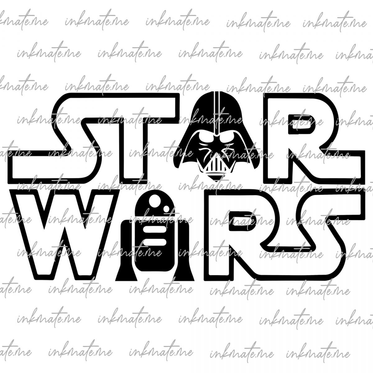 Stormtrooper, Star Wars Logo, Yoda, Chewbacca