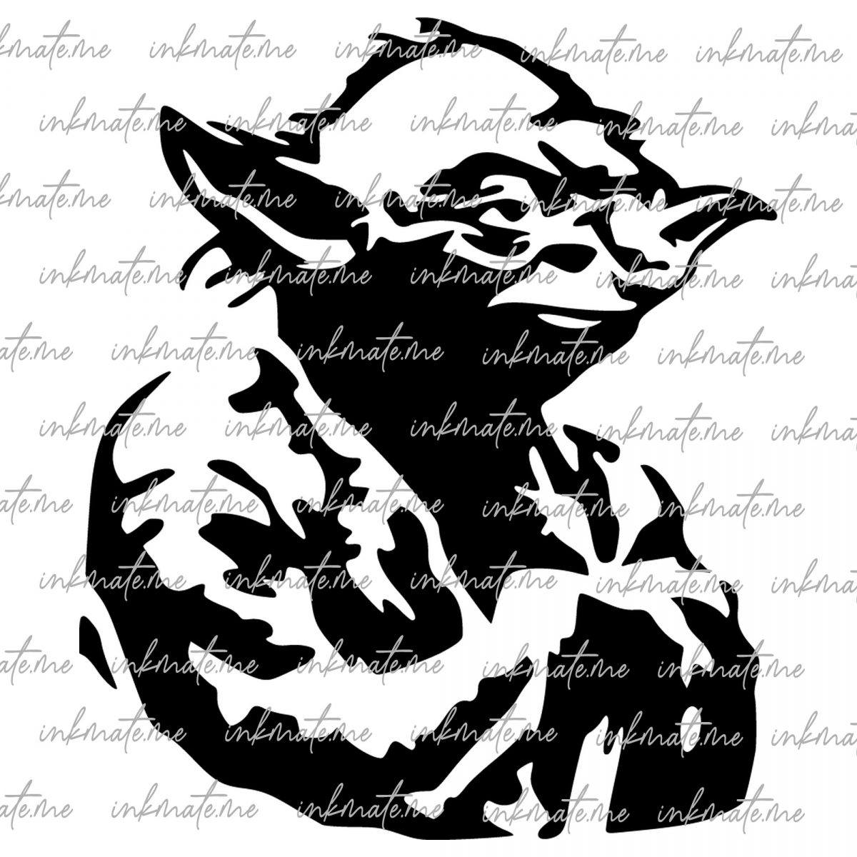 Yoda, Chewbacca, Star Wars Logo