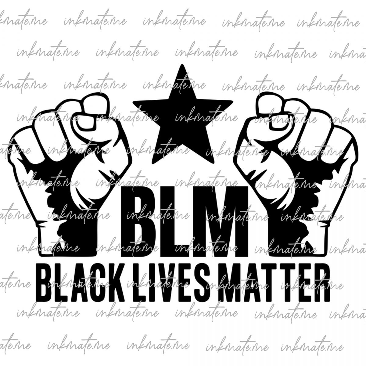 BLM Logo, Equality March, Peaceful Protest, Justice for All