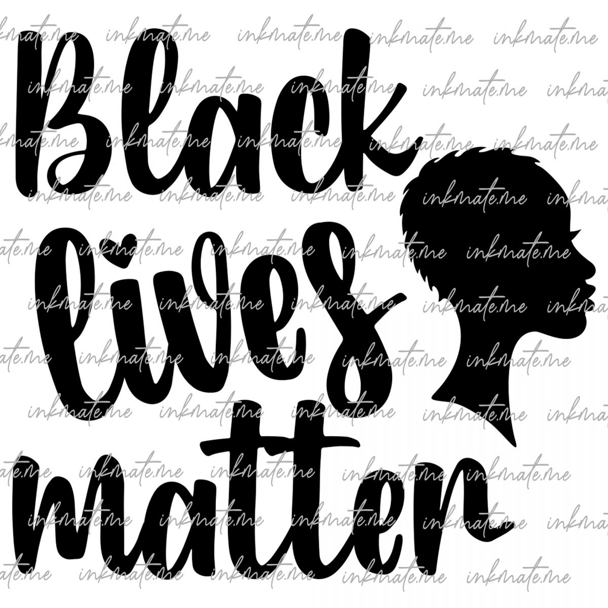 BLM Logo, Justice for All, Diversity, Inclusivity, Unity