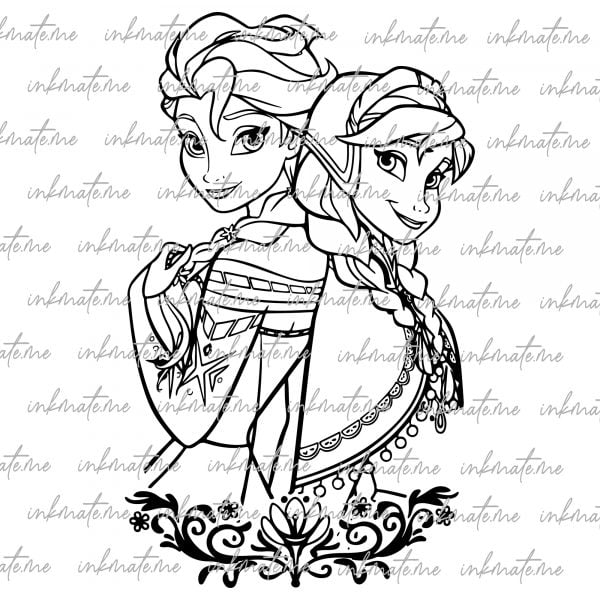 Frozen Characters, Anna and Elsa, Frozen Adventures, Arendelle