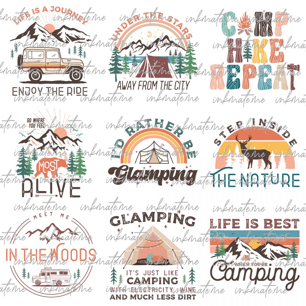 Camping PNG Bundle, Camping Quote PNG, Camping Saying Png, Funny Camping png, Camplife Quote, Camp Life PNG, Campfire png, Camping PNg