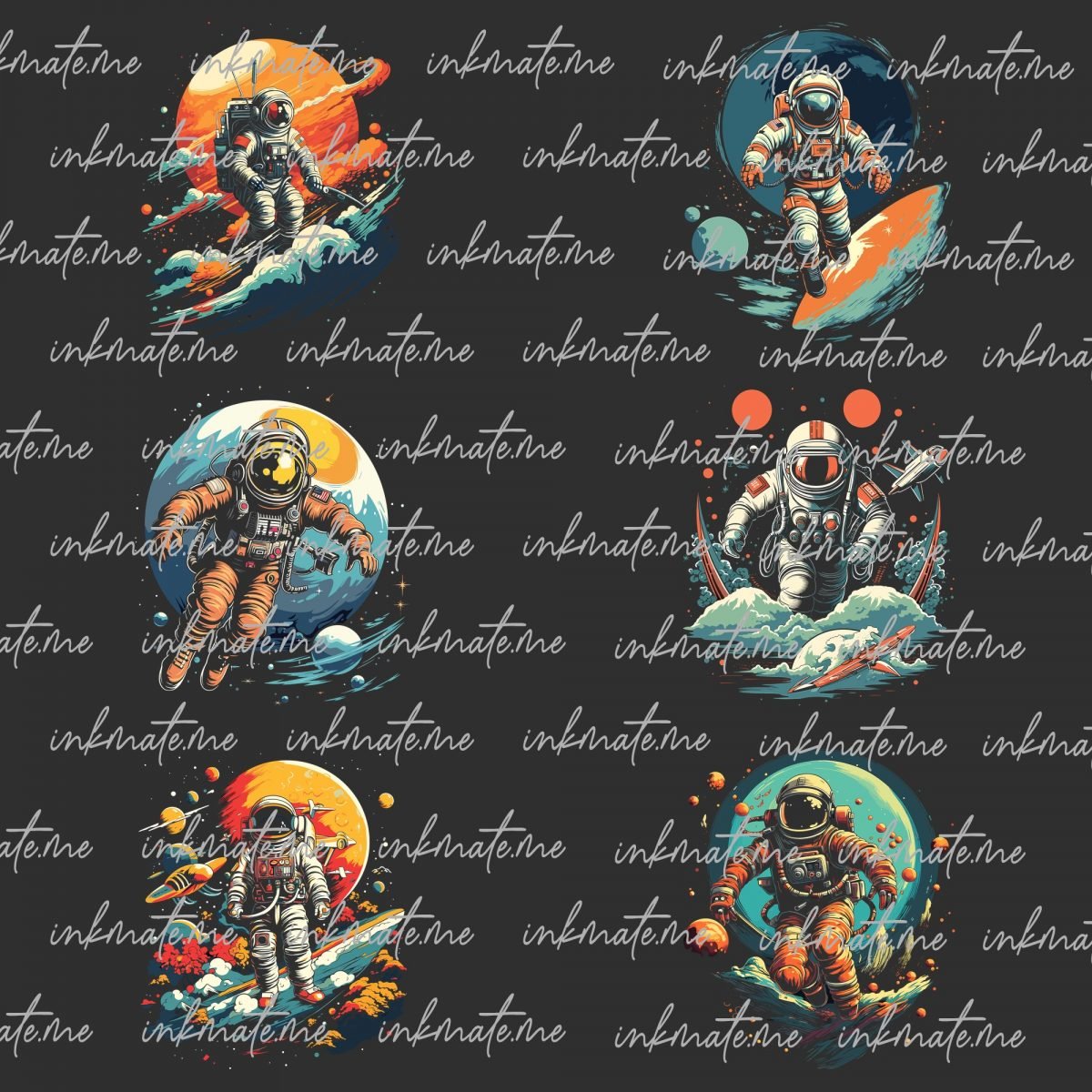 Astronaut PNG | Astronaut Clipart | Space png | Planets Clipart | Galaxy Art | Kids Clipart | Sublimation Design | Digital Design