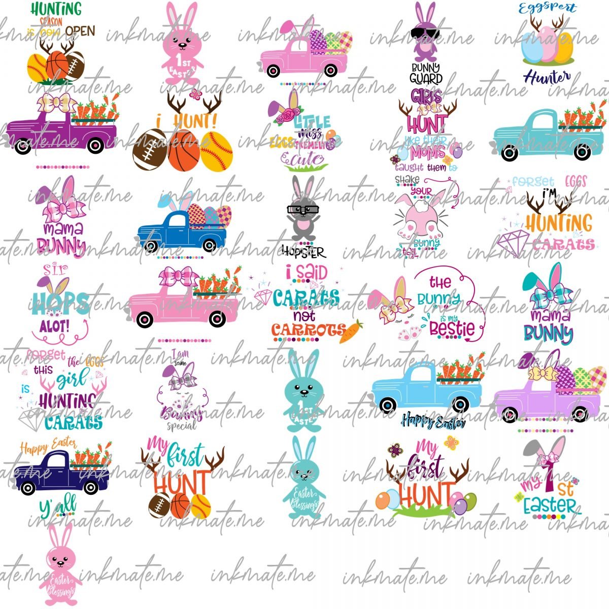 Easter Mega Bundle png, Easter day png bundle, retro Easter png kids Easter svg bundle, png bundle sublimation mama png designs bundle