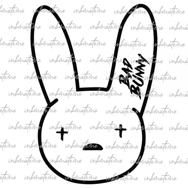 Bad Bunny Logo, Concert Performance, Puerto Rican Artist, Reggaeton Star