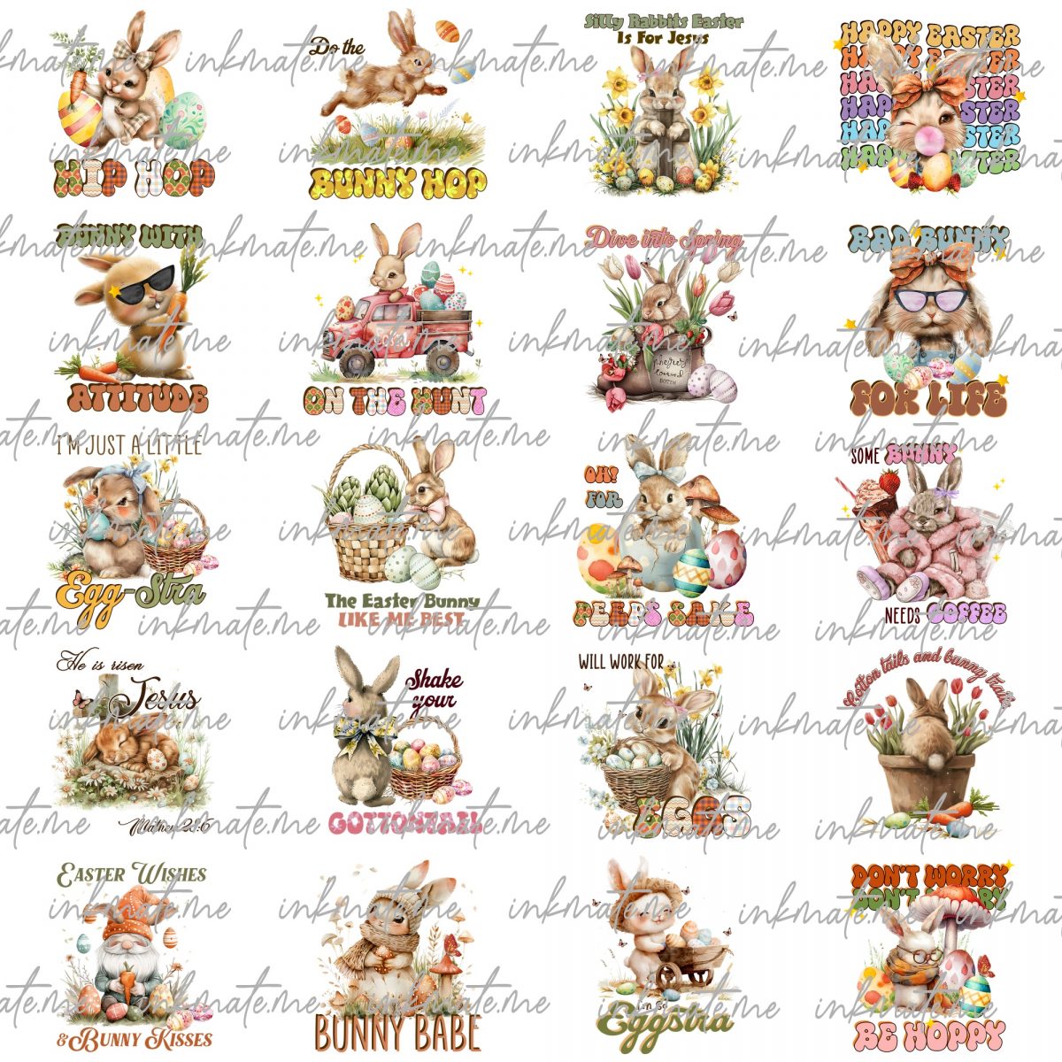 Easter Mega Bundle png, Easter day png bundle, retro Easter png kids Easter svg bundle, png bundle sublimation mama png designs bundle