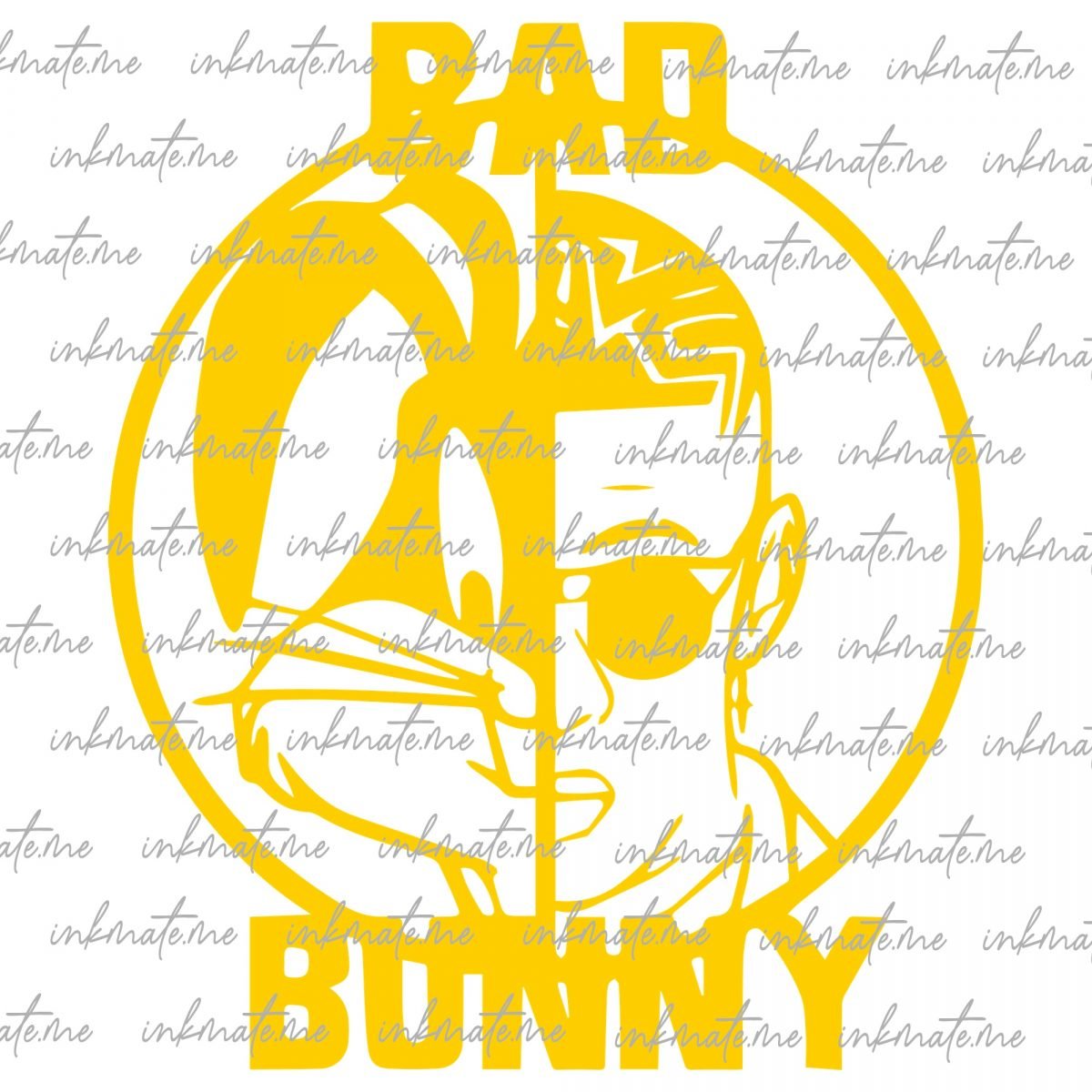 Bad Bunny Logo, Puerto Rican Artist, Music Icon, Latin Trap, Concert Performance