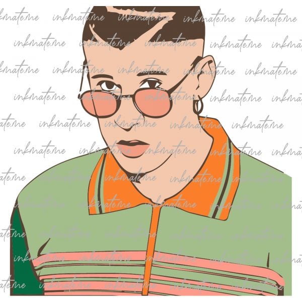 Music Icon, Bad Bunny Pose, Puerto Rican Artist, Bad Bunny Logo