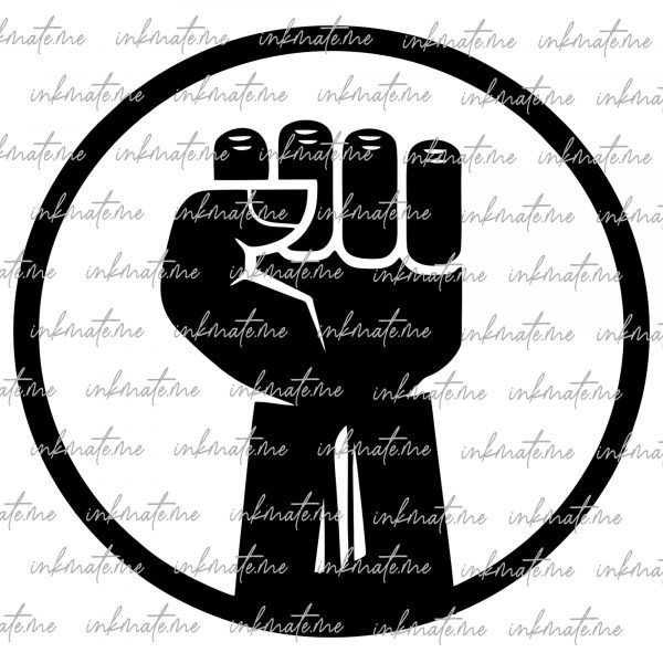 Equality March, Justice for All, Diversity, Freedom Fist, Unity, BLM Logo