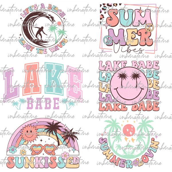 Summer Bundle Png, Summer Sublimation Bundle, Hello Summer Png, Summer Vibes Png, Beach Png, Sublimation Designs Downloads, Digital Download