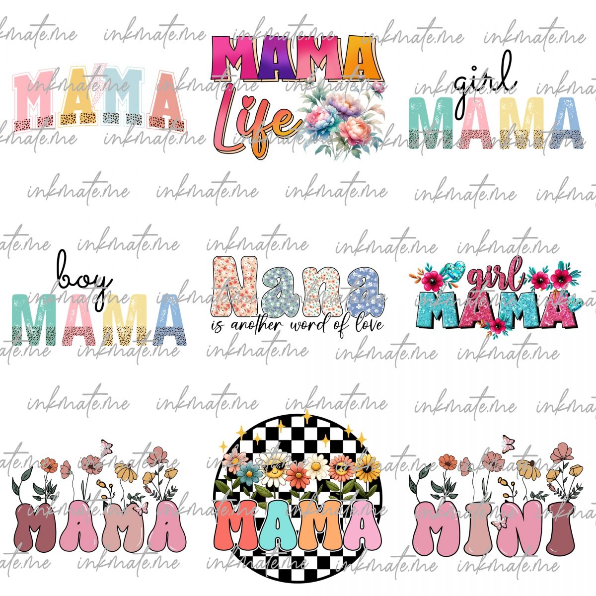 Mom PNG Bundle, Mothers Day Png, Mom Png, Mom Life Png, Girl Mom Png, Mama Png, Mama Sublimation, Blessed Mama Png, Gift For Mom, Mom Shirt