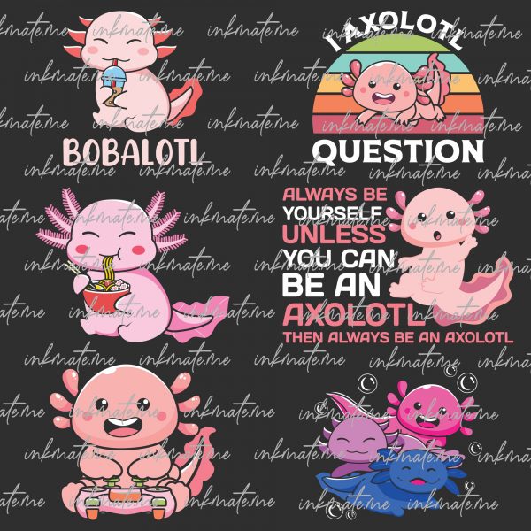 Axolotl Png Sublimation Bundle, Axolotl Cute Png, Axolotl Png, Axolotl Graphics Png, Funny Axolotl, Axolotl Fish,g Digital Download