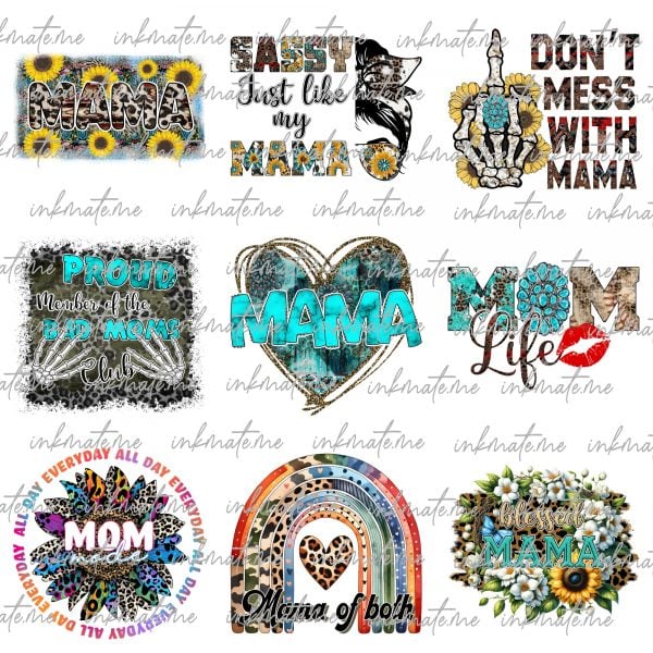 Mom png bundle, Mothers day png, Mom png, Mom life png, Girl mom png, Mama png, Funny mom png, Mom quotes png, Blessed mama png