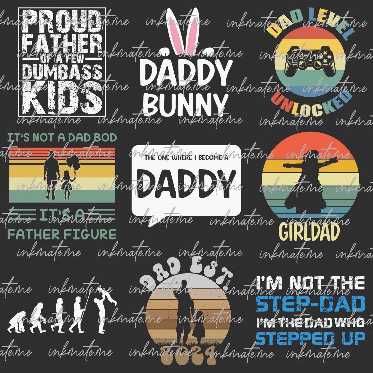 Fathers Day Svg Png Bundle, Dad Bundle Svg, Father Svg, Best Dad Ever Svg, Grandpa Svg, Dad Quote Svg, Gift For Dad, Papa Svg, Gift For Dad