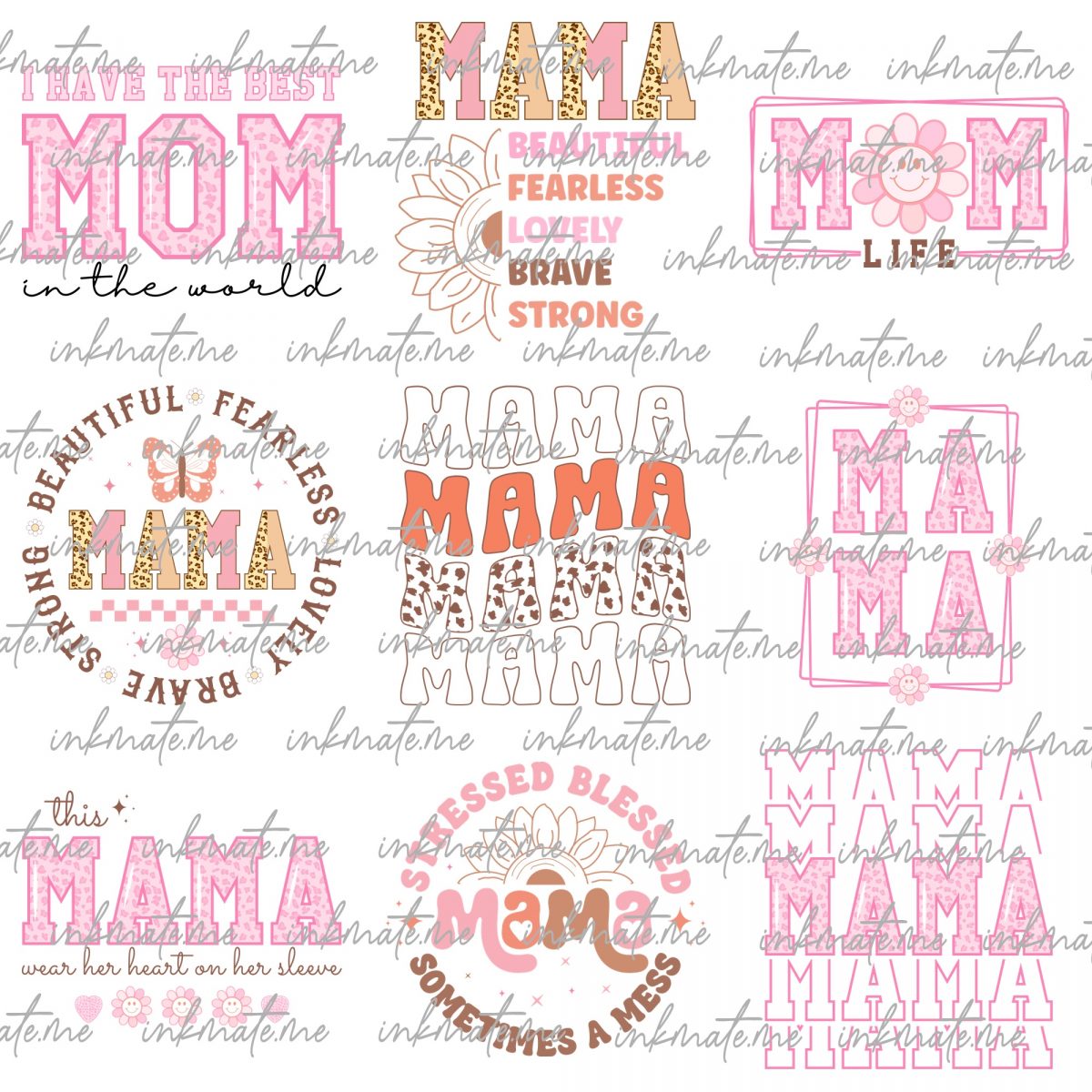 Mom png bundle, Mothers day png, Mom png, Mom life png, Girl mom png, Mama png, Funny mom png, Mom quotes png, Blessed mama png