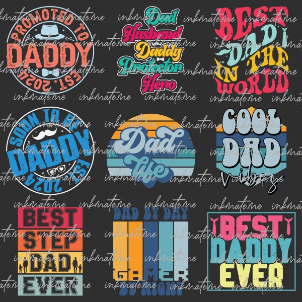 Fathers Day Svg Png Bundle, Dad Bundle Svg, Father Svg, Best Dad Ever Svg, Grandpa Svg, Dad Quote Svg, Gift For Dad, Papa Svg, Gift For Dad