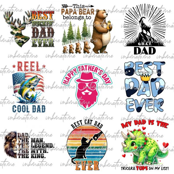 Fathers Day Svg Png Bundle, Dad Bundle Svg, Father Svg, Best Dad Ever Svg, Grandpa Svg, Dad Quote Svg, Gift For Dad, Papa Svg, Gift For Dad