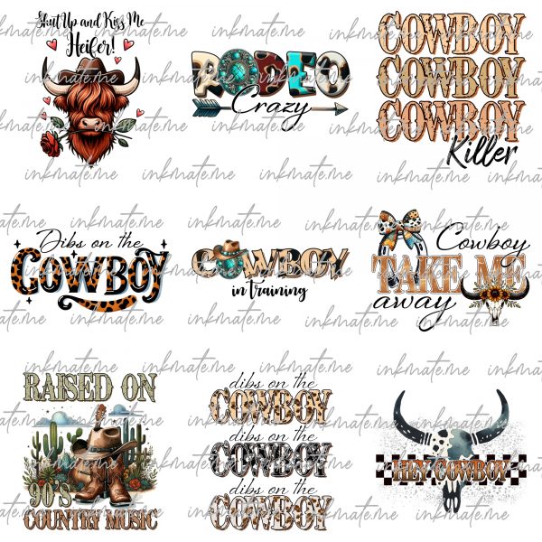 Western Bundle Png, PNG Bundle Png, Western Png, Cowhide, Western PNG, Western Bundle PNG, Sublimation Designs, Digital Download, Western