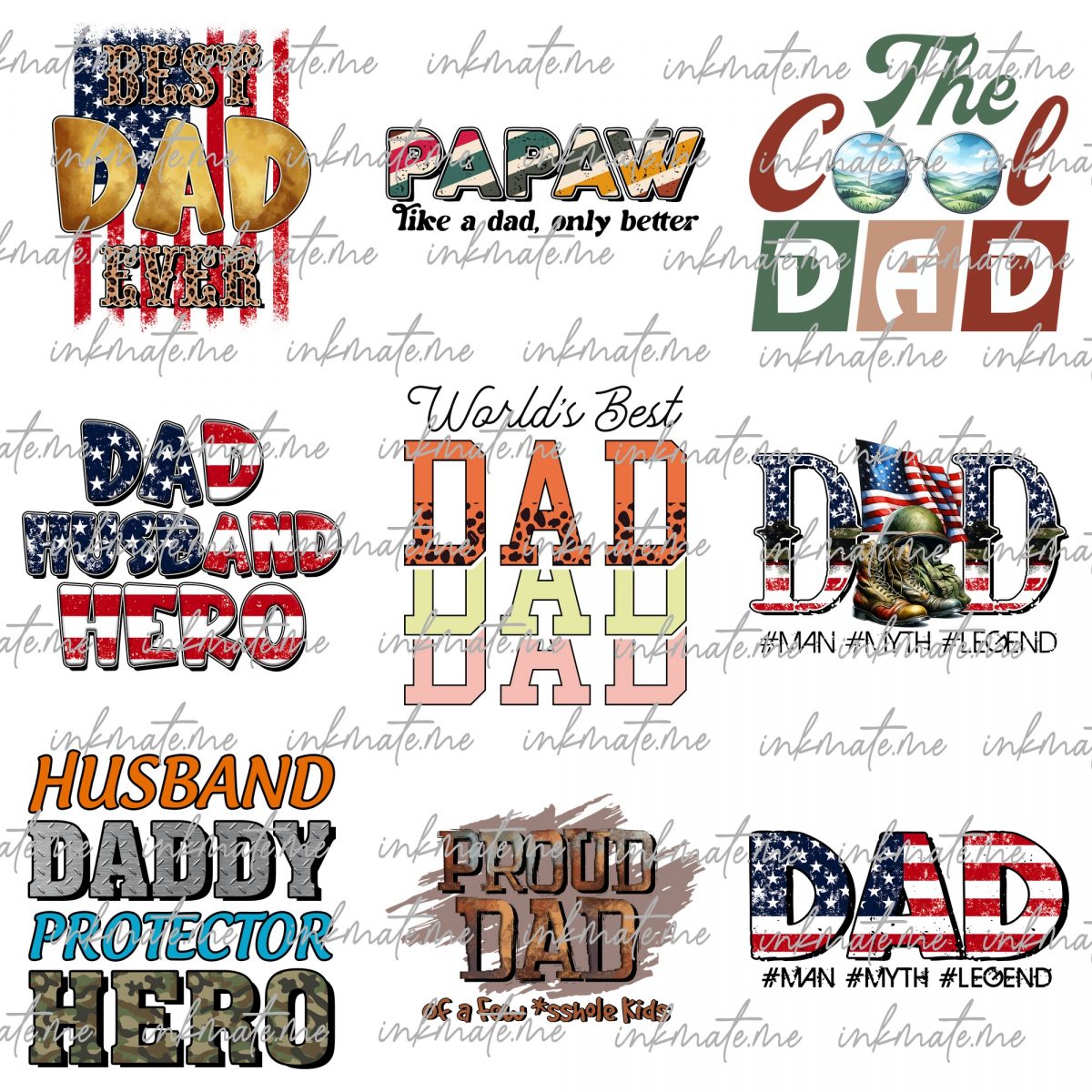 Fathers Day Svg Png Bundle, Dad Bundle Svg, Father Svg, Best Dad Ever Svg, Grandpa Svg, Dad Quote Svg, Gift For Dad, Papa Svg, Gift For Dad