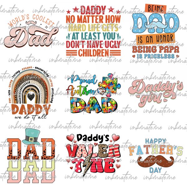 Fathers Day Svg Png Bundle, Dad Bundle Svg, Father Svg, Best Dad Ever Svg, Grandpa Svg, Dad Quote Svg, Gift For Dad, Papa Svg, Gift For Dad