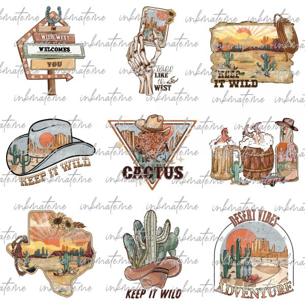 Western Bundle Png, PNG Bundle Png, Western Png, Cowhide, Western PNG, Western Bundle PNG, Sublimation Designs, Digital Download, Western