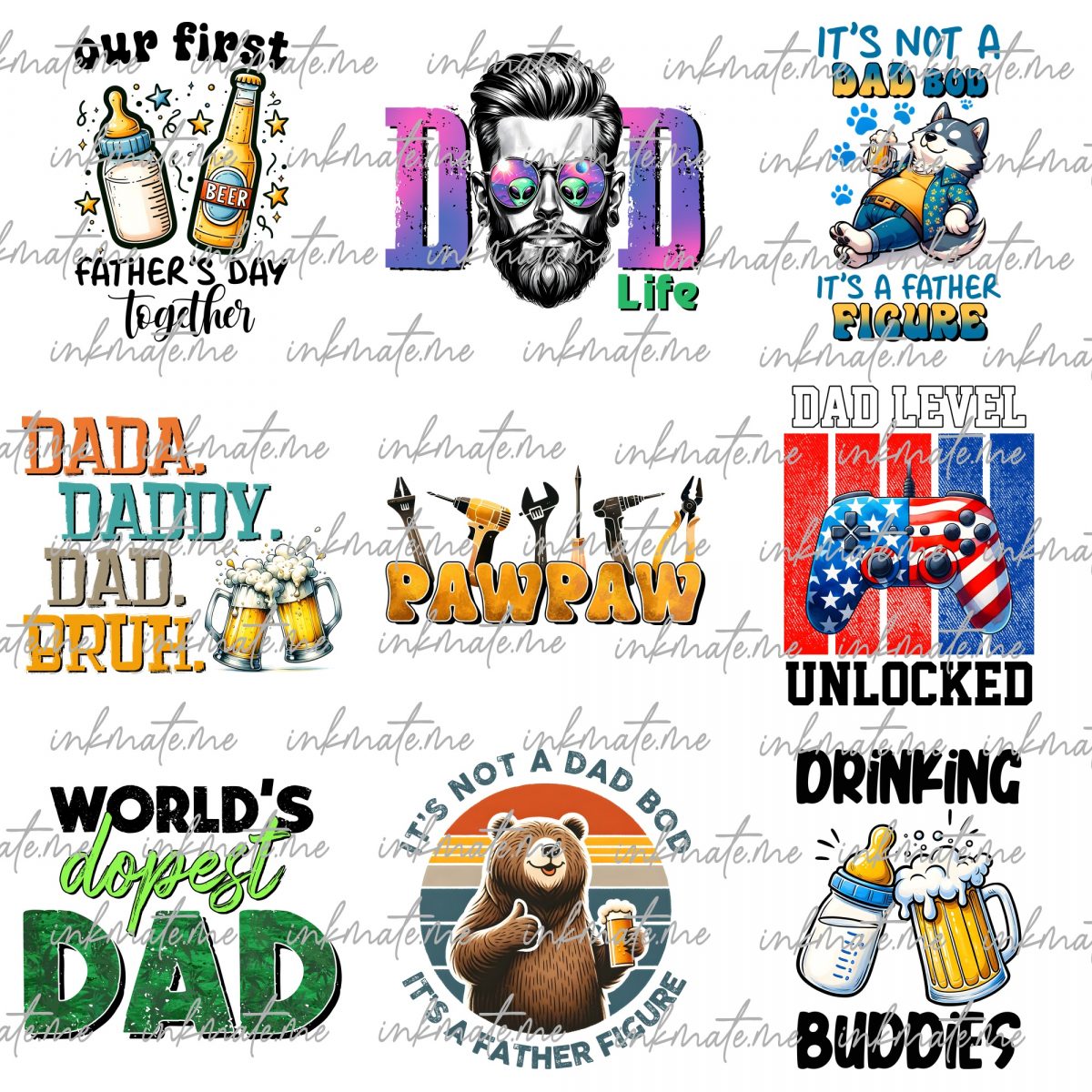 Fathers Day Svg Png Bundle, Dad Bundle Svg, Father Svg, Best Dad Ever Svg, Grandpa Svg, Dad Quote Svg, Gift For Dad, Papa Svg, Gift For Dad