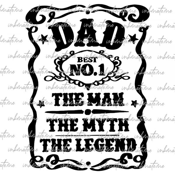 Father's Day SVG, Dad SVG, Best Dad, Whiskey Label, Daddy Svg, Happy Fathers Day, Cut File Cricut, Silhouette, Cameo, Iron on Vinyl