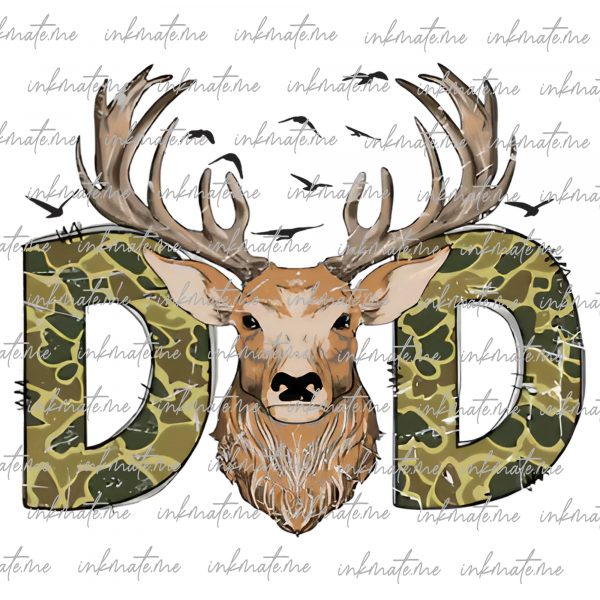 Hunter Dad png,dad png,Deer Hunting png,Hunter Dad png,Hunting Shirt,Best Buckin Dad Ever png,Deer dad png,father's day png,dad shirt