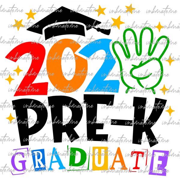 2024 Pre-K Graduate Svg Png, Pre-School Graduate Svg, Funny End of School Svg Digital Download Sublimation PNG & SVG Cricut