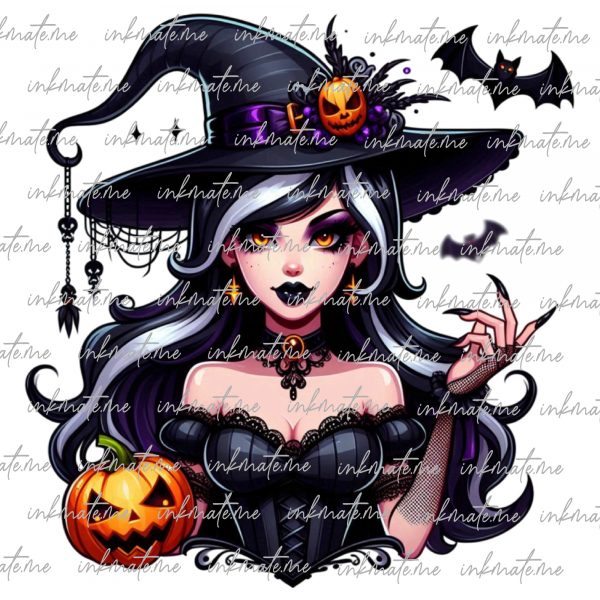 Spooky Witch, Magic Witch, Witch Costume, Witch Design