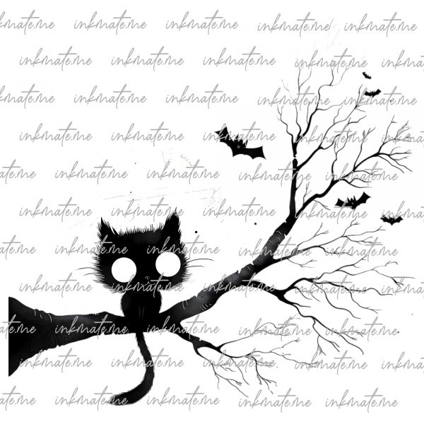 Magic Cat, Cat Art, Black Cat, Spooky Cat, Cat Costume