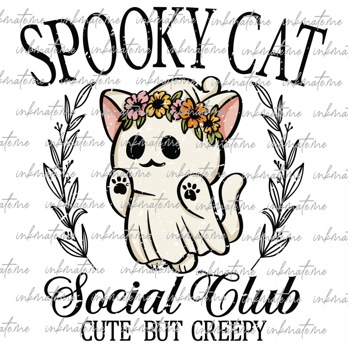 Spooky Cat, Magic Cat, Cat Art, Cat Design