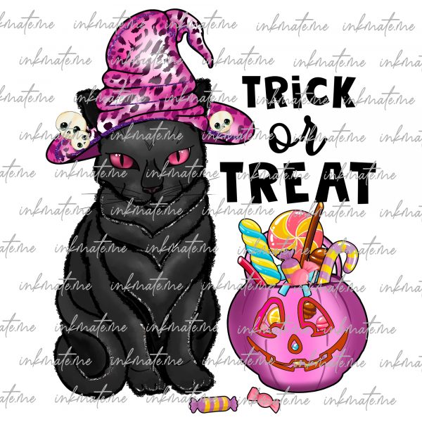 Creepy Cat, Black Cat, Halloween Cat, Cat Costume, Cat Design