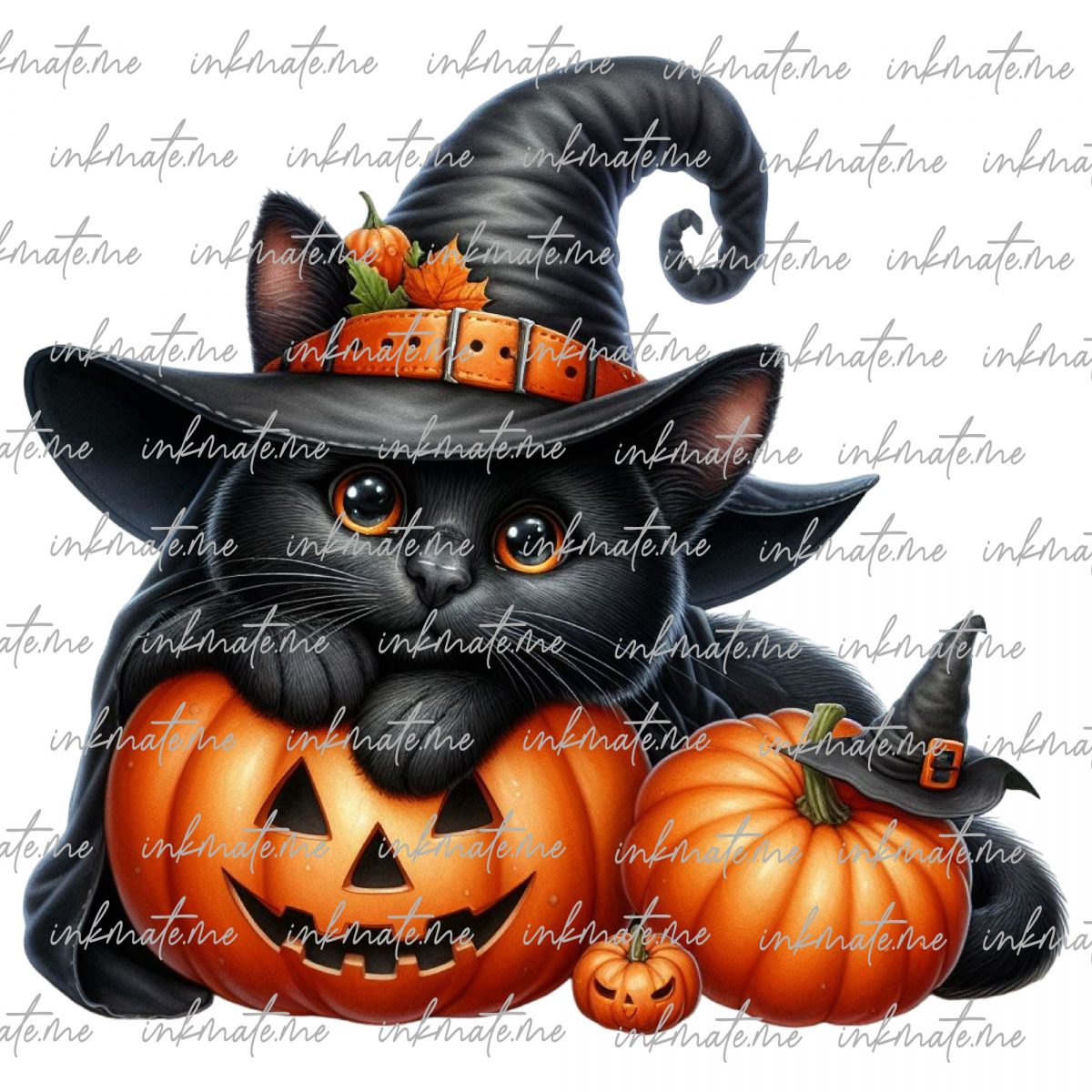 Cat Design, Cat Art, Magic Cat, Spooky Cat, Cat Costume, Halloween Cat